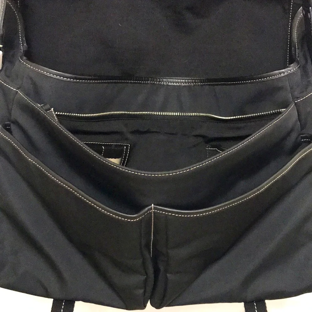 Coach Unisex Messenger Bag Black